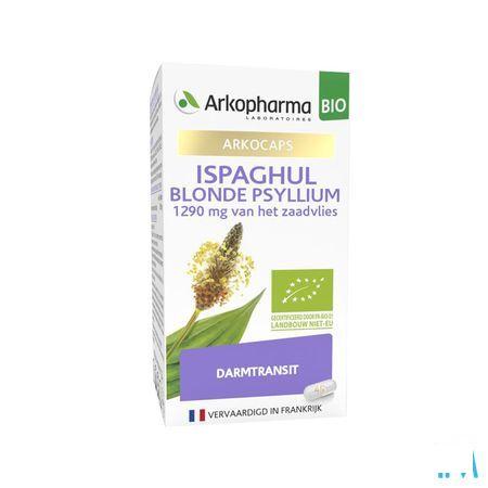 Arkogelules Ispaghul Psyllium Blond Bio Caps 45