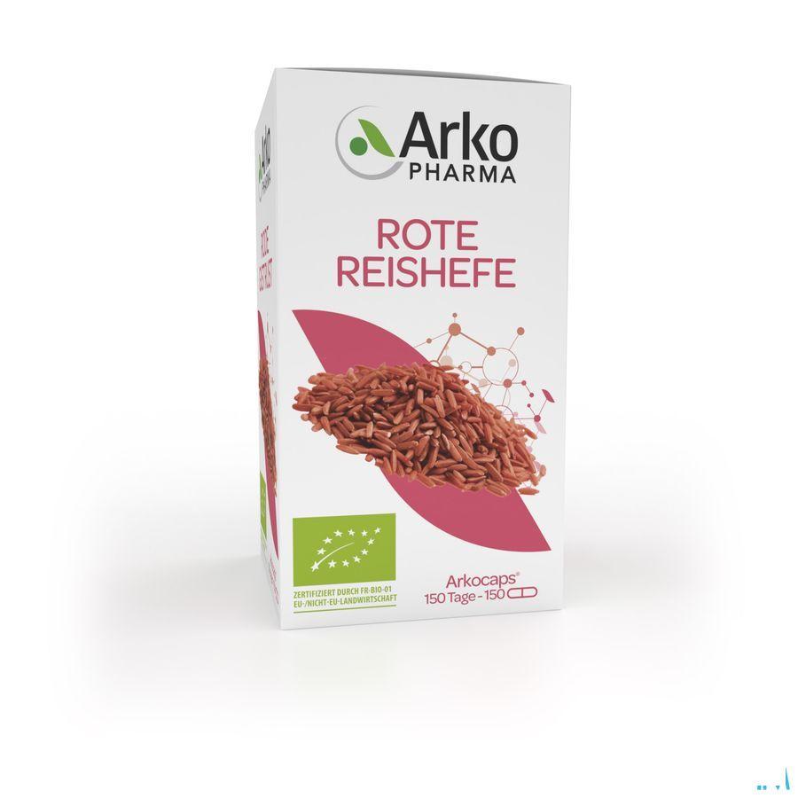 Arkocaps Rode Gist Rijst Bio Caps 150 Nf
