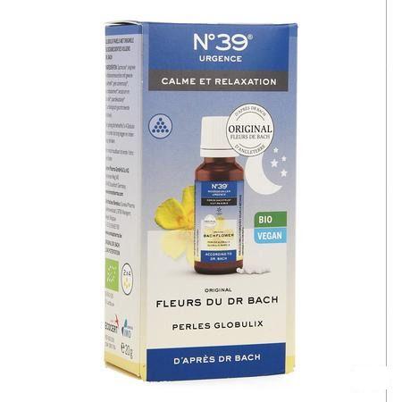 Bachbloesem Bio Nr 39 Noodgevallen Nacht Parels 20 gr  -  Eureka Pharma
