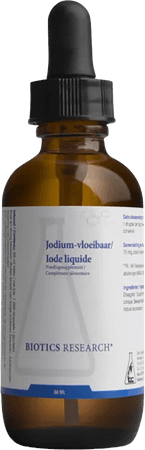 Biotics Jodium-vloeibaar 60 ml  -  Energetica Natura