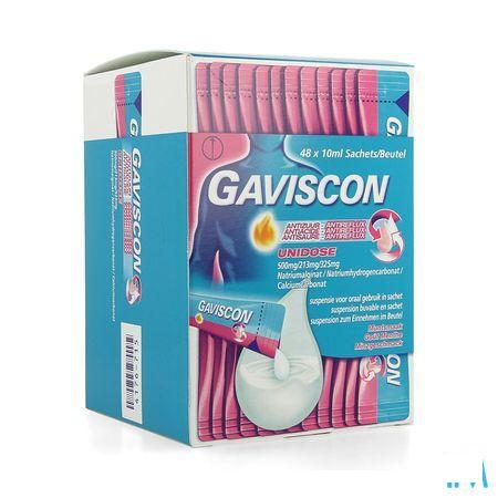 Gaviscon Antizuur-Antireflux Orale Susp Zakje 48