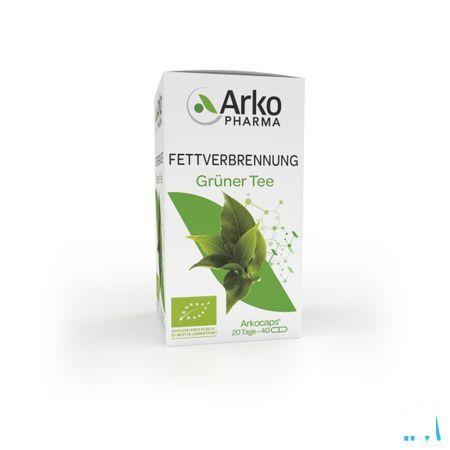 Arkocaps Groene Thee Bio Capsule 40  -  Arkopharma