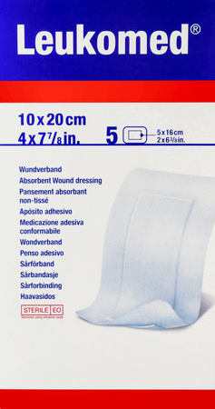 Leukomed Verband Steriel 10,0cmx20cm 5 7238010