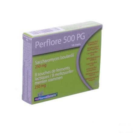 Perflore 500 Pg Pharmagenerix Capsule 10  -  Superphar