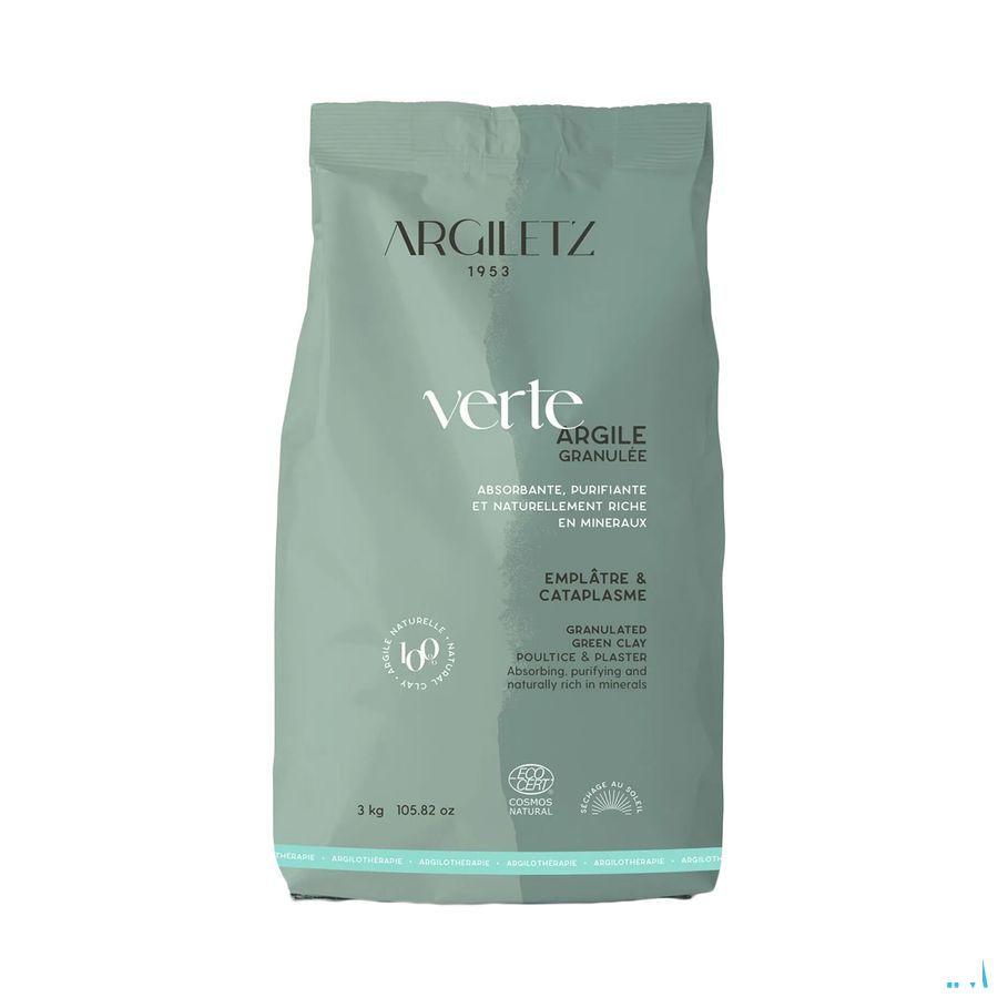 Argiletz Argile Verte Granules 3Kg  -  Natur'Inov