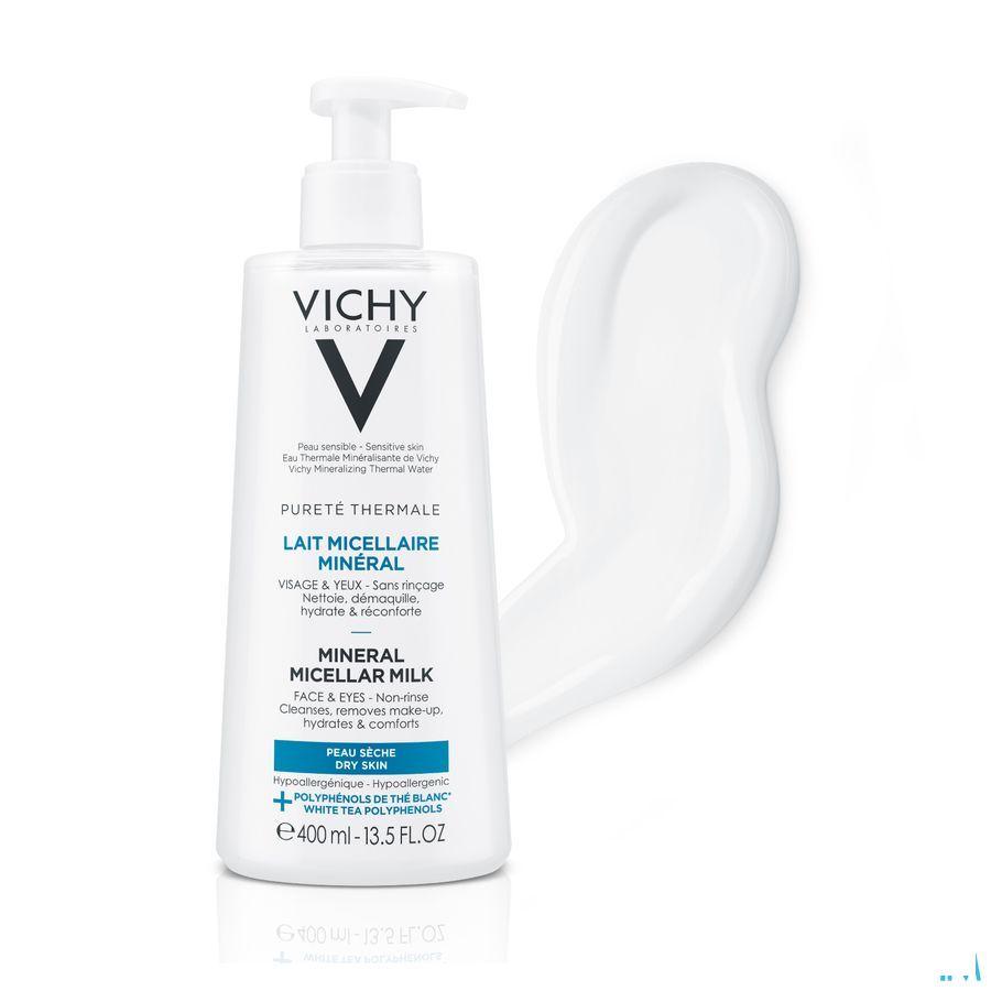 Vichy Pt Micellair Melk Droge Huid 400 ml  -  Vichy