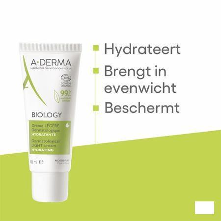 Aderma Biology Lichte Creme Dermatolog. 40 ml  -  Aderma