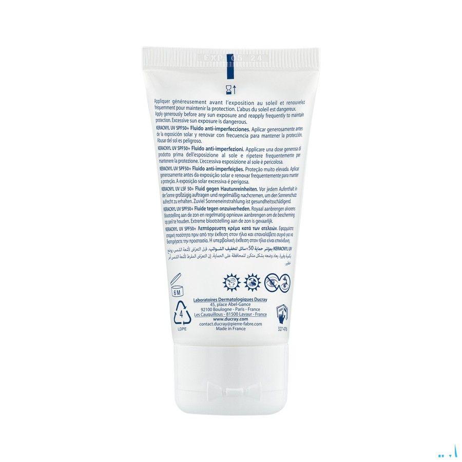 Ducray Keracnyl Fluide Uv50 + Anti Onzuiverheden 50 ml  -  Ducray Benelux