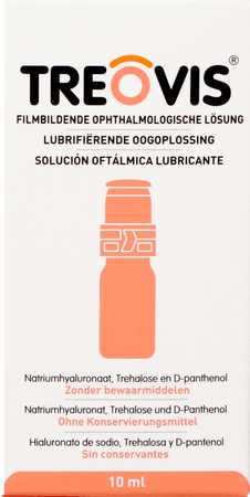 Treovis Lubrifierende Oogoplossing 10 ml