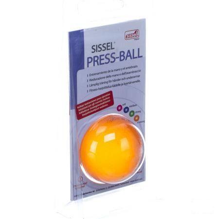 Sissel Press Ball X-strong Oranje  -  Sissel