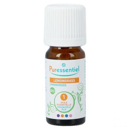 Puressentiel Eo Lemongrass Bio Essentiele Olie 10 ml  -  Puressentiel