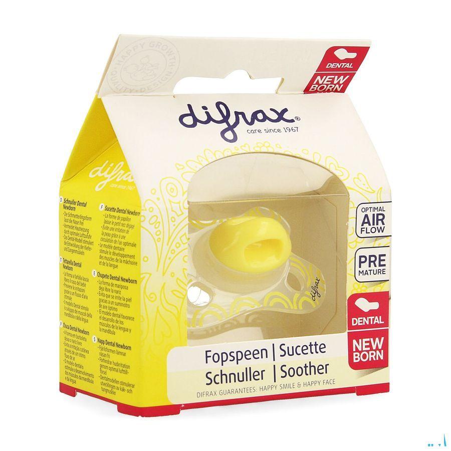 Difrax Fopspeen Newborn Dental Sil -2/2m 1 796  -  Difrax
