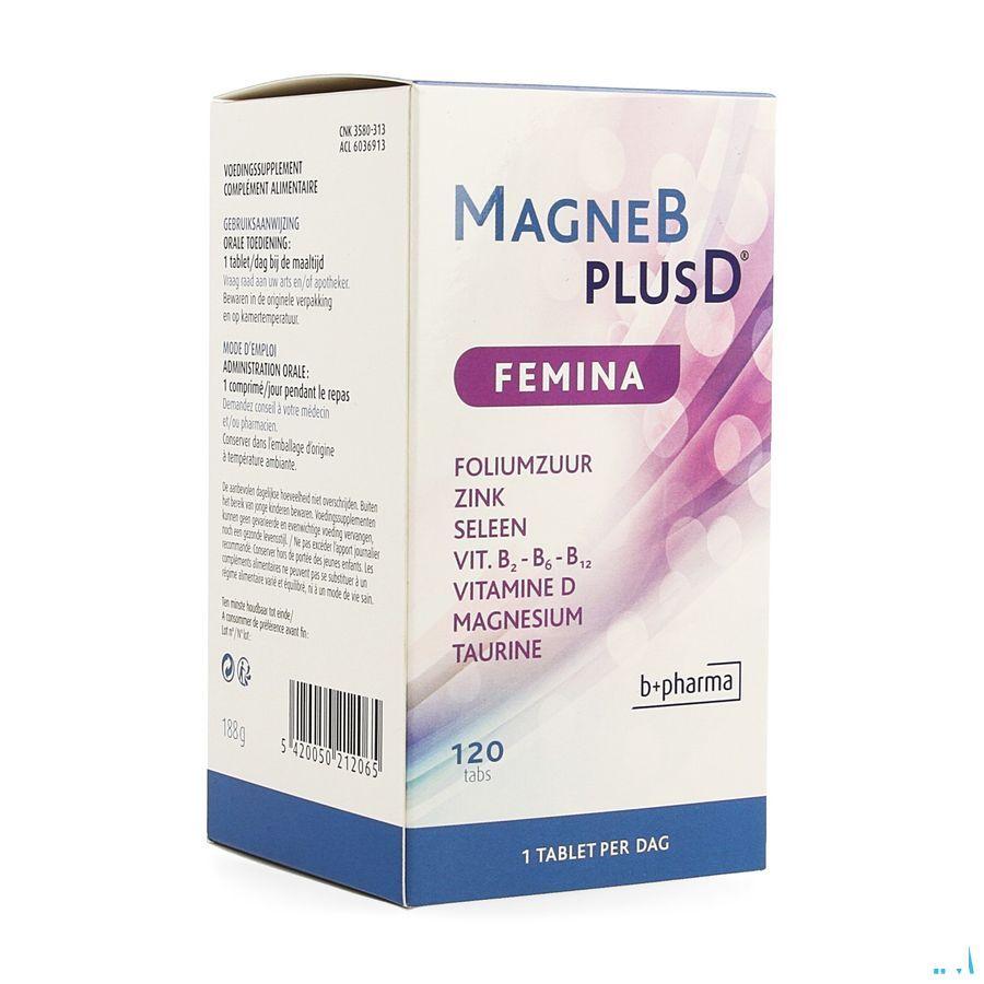 Magne B Plus D Femina 120 Capsule