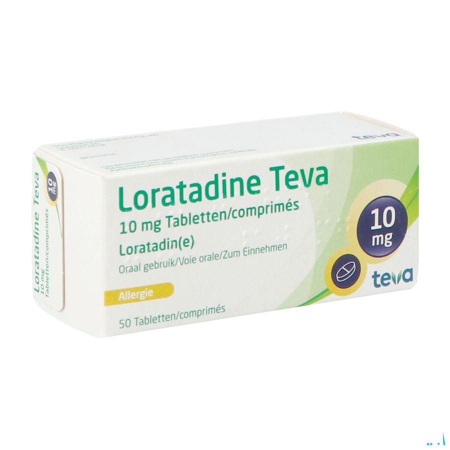 Loratadine Teva 10 mg Tabletten 50 X 10 mg
