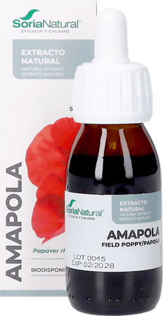 Soria Papaver Rhoeas Coquelicot Extr.Glyc 50 ml  -  Soria Bel