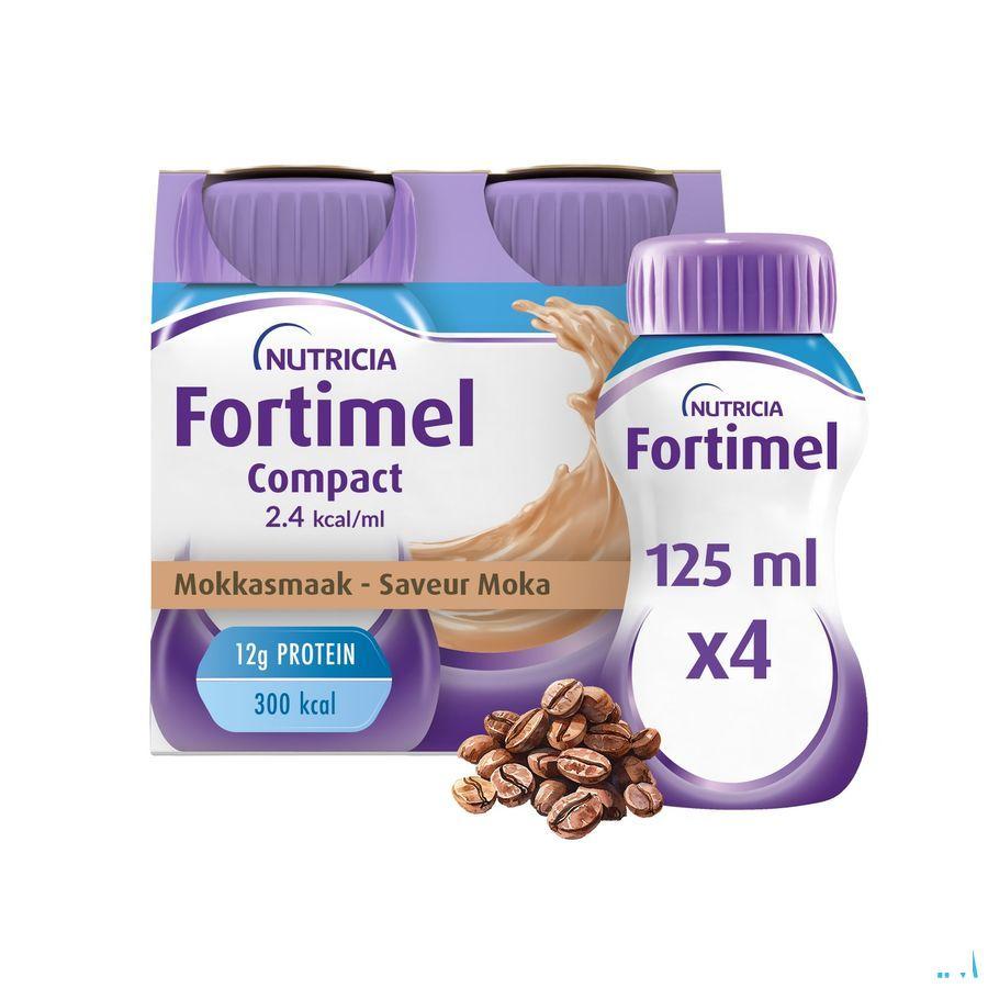 Fortimel Compact 2.4Kcal Mocha 4X125 ml  -  Nutricia