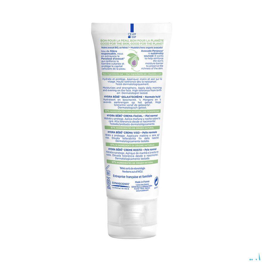 Mustela Baby Hydra Gelaatscreme Tube 40 ml