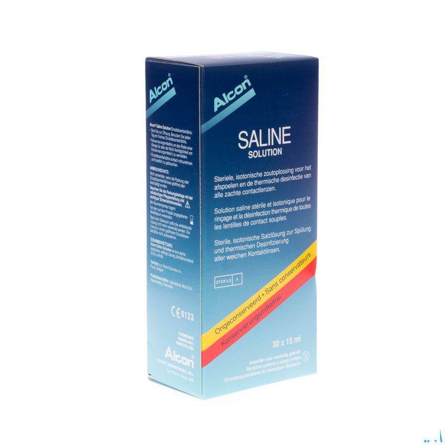 Alcon Saline Refill 30X15 ml