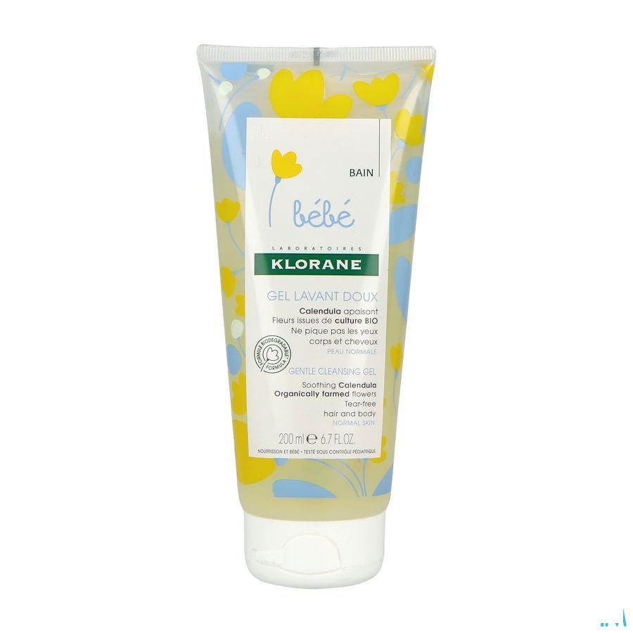Klorane Baby Zacht Reinigingsgel 200 ml