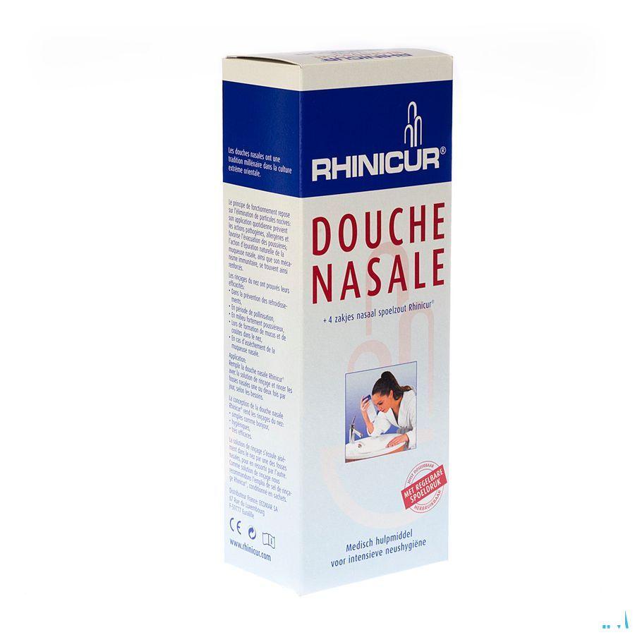 Rhinicur Douche Nasale + 4 Zakjes Spoelzout