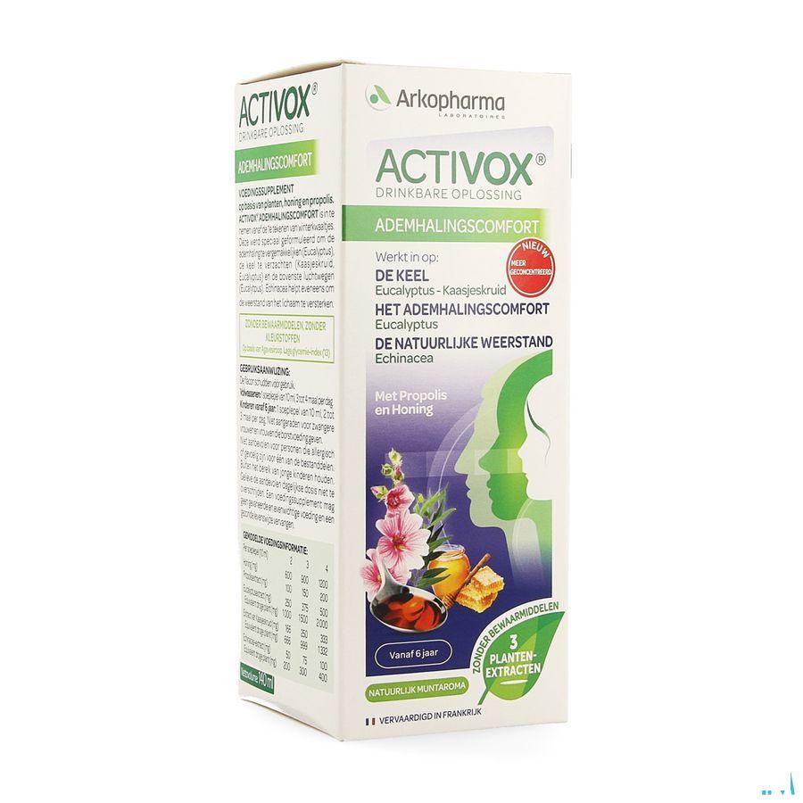 Activox Sirop Aux Herbes 150 ml  -  Arkopharma
