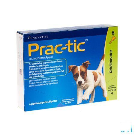 Prac-tic Spot-on Anti vlo-teek Kleine Hond .2x3