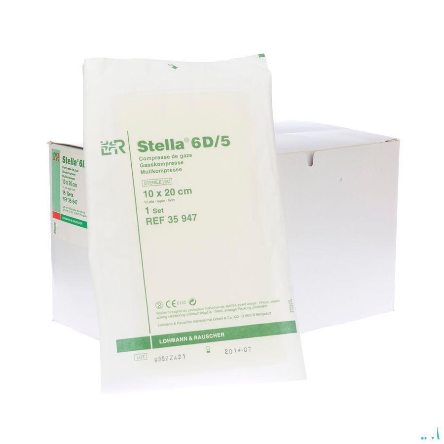 Stella Kompres Steriel 6D/5 12P 10X 20 15 35947  -  Lohmann & Rauscher