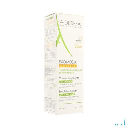 Aderma Exomega Control Creme Emollient Tube 200 ml  -  Aderma