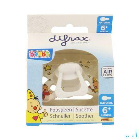 Difrax Sucette Natural 6 + Bumba  -  Difrax