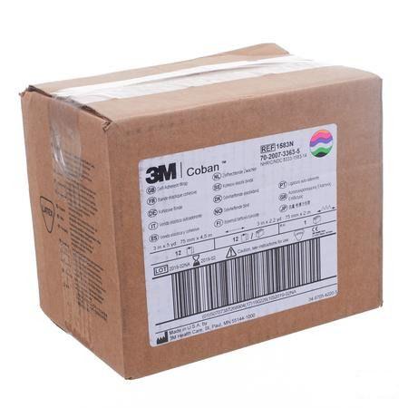 Coban Bandage El. Neon Roul. 7,5cmx4,57m 1 1583  -  3M