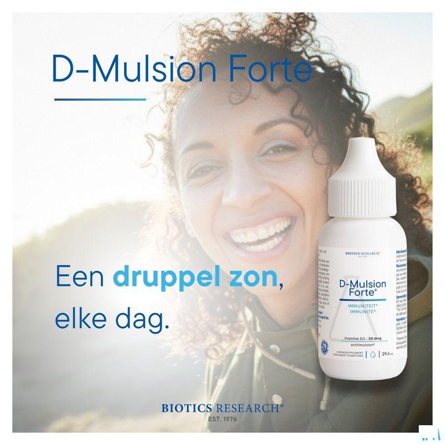 Biotics D-Mulsion Forte (Vitamine D) 29.6 ml  -  Energetica Natura