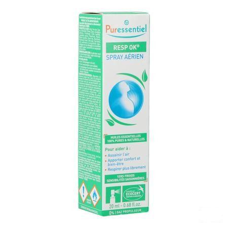 Puressentiel Respiratoire Spray Aerien 20 ml  -  Puressentiel