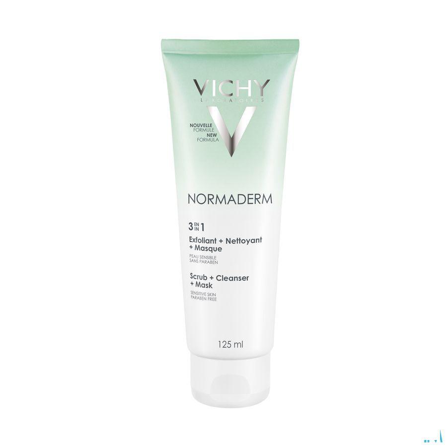 Vichy Normaderm Reiniging 3in1 Gel 125 ml  -  Vichy