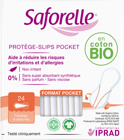 Saforelle Inlegkruisjes Pocket Formaat 24