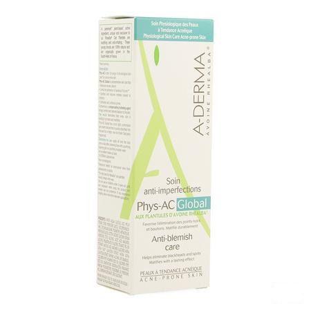 Aderma Phys-ac Global Creme Anti onzuiver. Tube 40 ml  -  Aderma