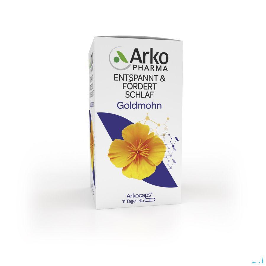 Arkocaps Goudpapaver Plantaardig 45  -  Arkopharma