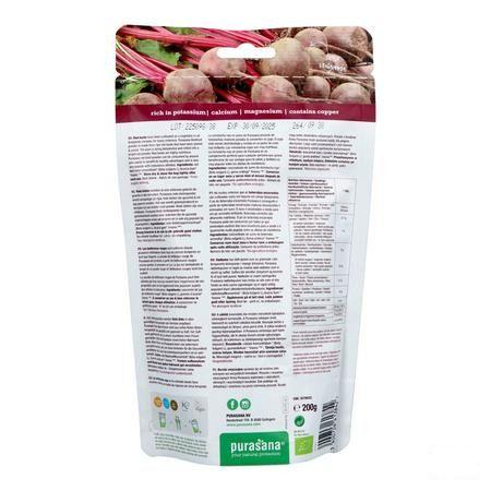 Purasana Betterave Rouge Poudre 200 gr Be-bio-02