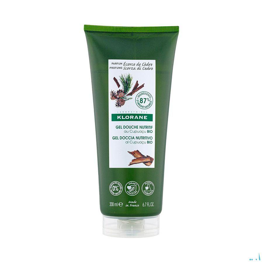 Klorane Lichaam Douchegel Cederhout 200 ml