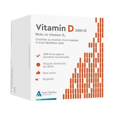 Astel Vitamin D 2000Iu Caps 90