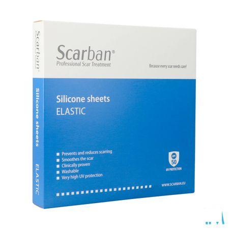 Scarban Elastic Silicone Sheet 5X7,5cm 2