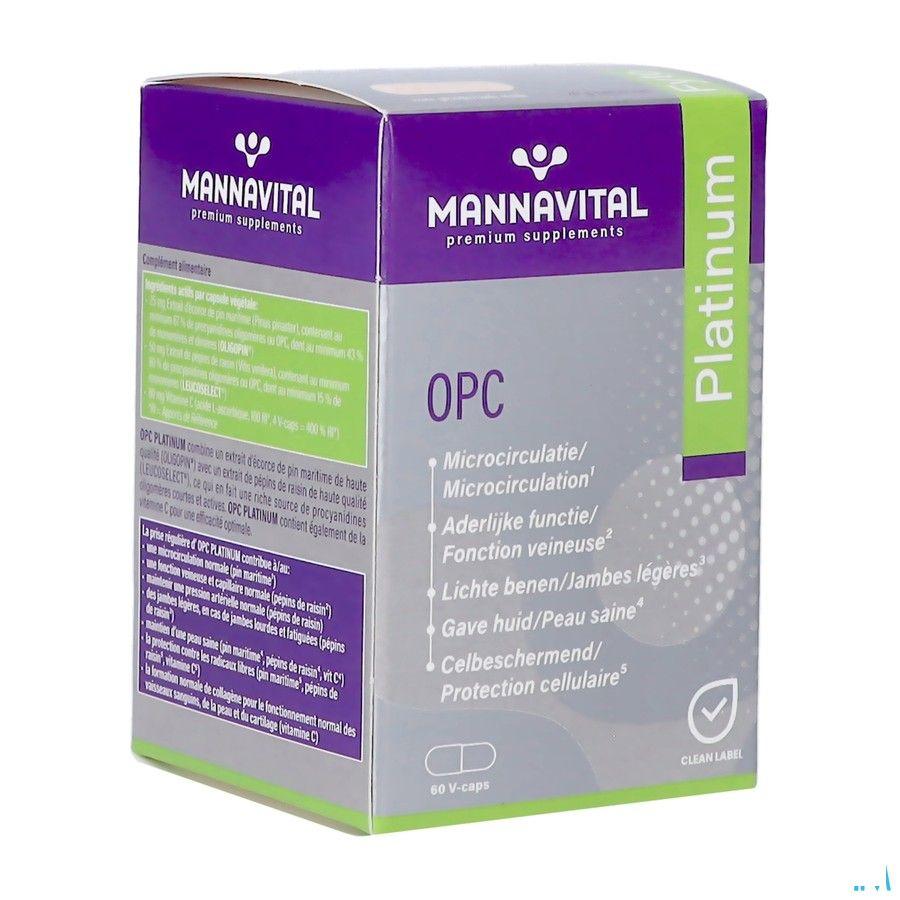 Mannavital Opc Platinum V-Capsule 60