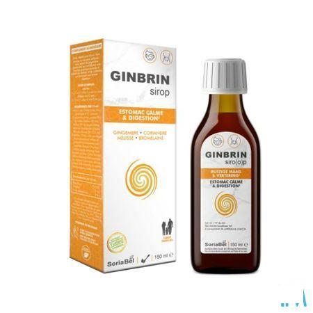 Soria Ginbrin Siroop 150 ml - Soria Bel