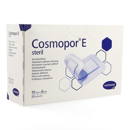 Cosmopor E Latexfree 10x6cm 25 P/s  -  Hartmann