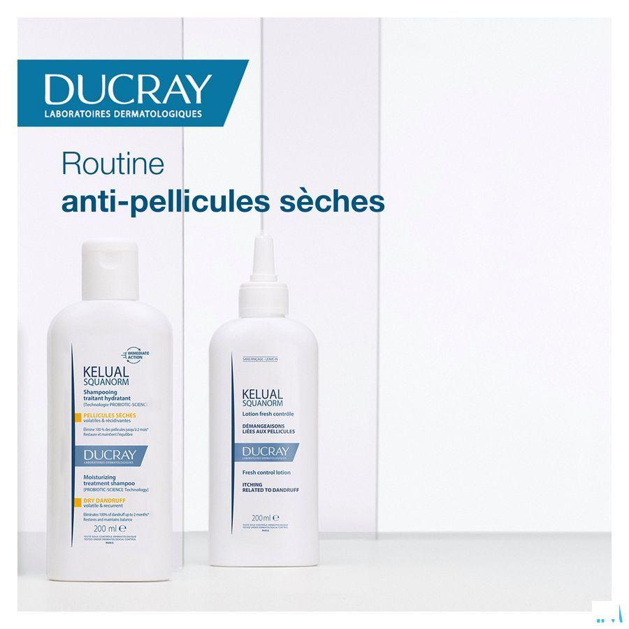 Ducray Kelual Squanorm Shampoo Droge Schilfers 200 ml