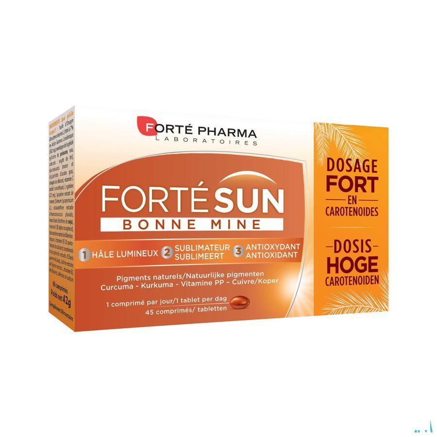 Fortesun Bonne Mine Comp 45  -  Forte Pharma