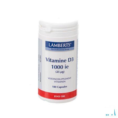 Lamberts Vitamine D 1000IE25 µg Tabletten 180  -  Health Benefits 08