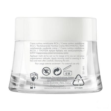 Avene Les Essentiels Rijke Revit. Voedende Creme 50 ml  -  Avene