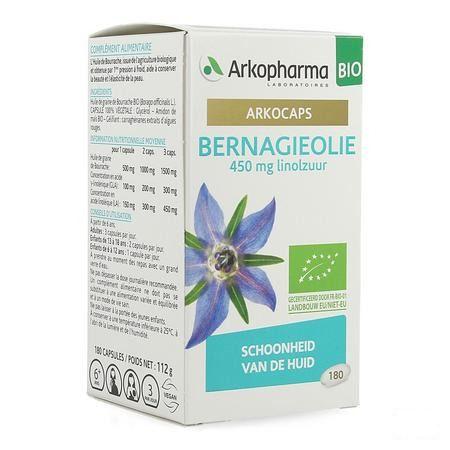Arkogelules Huile De Bourrache Bio 180 G  -  Arkopharma