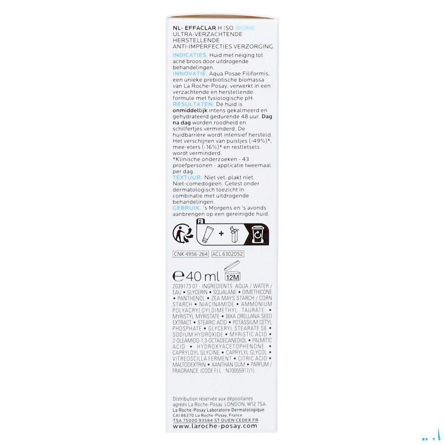 Effaclar H Isobiome creme 40 ml  -  La Roche-Posay