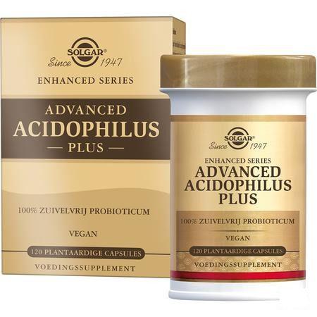 Solgar Advanced Acidophilus Plus V-Capsule 120  -  Solgar Vitamins